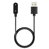 GEEMEE Ladekabel für Huawei Band 7/Huawei Band 6/Honor ES/Honor Watch Fit, tragbares Magnetisches USB Ladekabel Schnellladegerät Lade Dock Für Honor Band 6 Smart Watch -Black