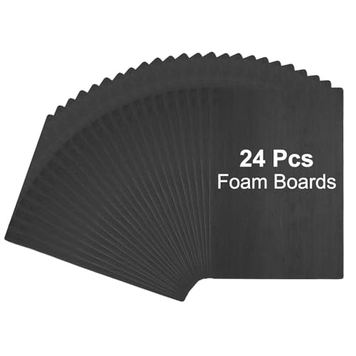 Planches en mousse PATIKIL noir 10x20x3/16" pour montages d'art et d'artisanat