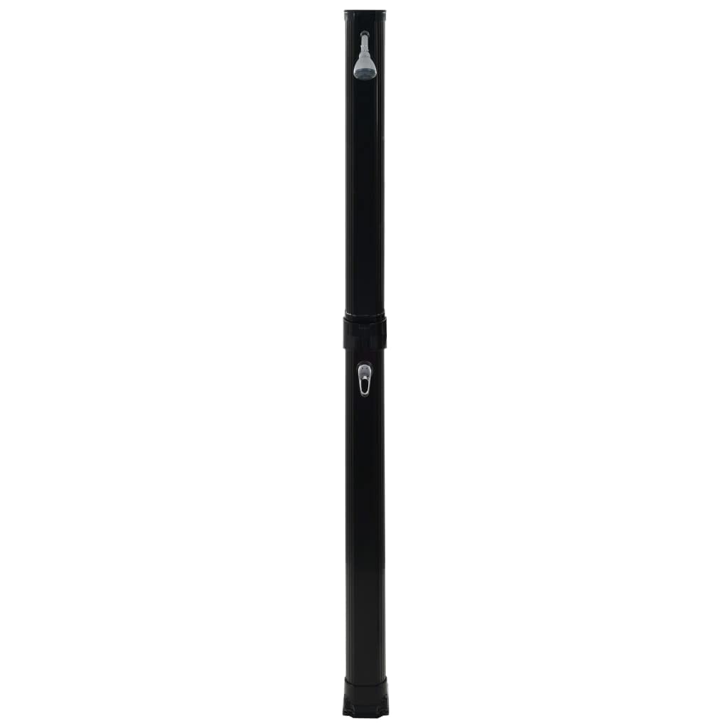 Generico Doccia ad Energia Solare Pieghevole Nera 214 cm 23 L,Piscine e Spa,Accessori per Piscina e spa-91719