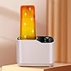Waterless Bottle Warmer with Shake Function, Digital Display Safe Heating Wash, Accurate Temp Control and Timer Memory Function for Breastmilk Heating Children Bottle Warmer Universal for All Bottles (Pink_B)