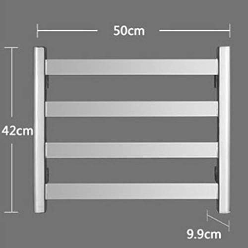 Heated Towel Rack, Electric Towel Rack Bathroom 4-Bar Stainless Steel Electric Home Hot Towel Warmer Keep The Towels and Clothes Dry Towel Dryer Bathroom Accessories Beautul scen