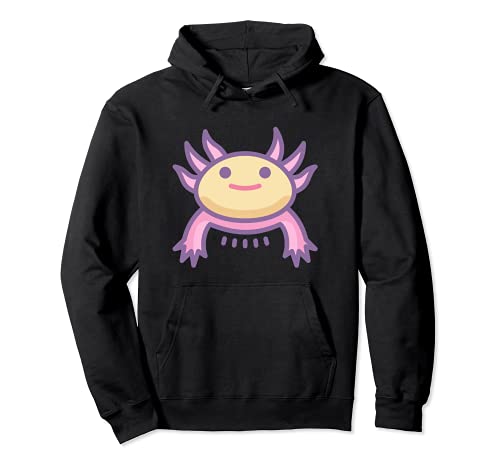 Kawaii Axolotl Funny Aquatic Mexican Salamander Anfibios Sudadera con Capucha