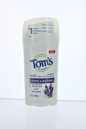 om's of Maine Long Lasting Deodorant, Deodorant for Women, Natural Deodorant, Wild Lavender, 2.25 Ounce, 3-Pack