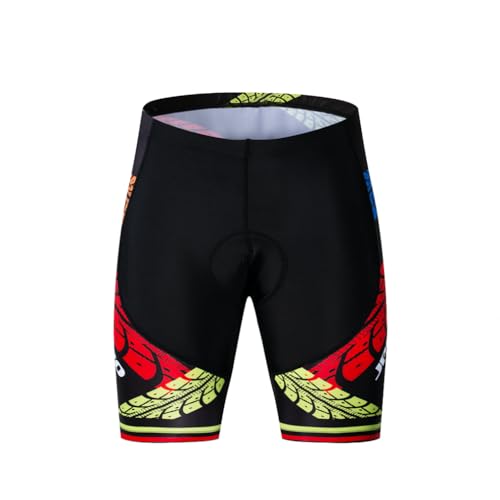 Calzas ciclistas para hombre acolchadas 3D rojo XL miniatura 2