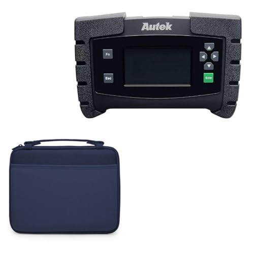 BoxWave Case Compatible with Bosscomm IKEY-820 (4.3 in) - Hard Shell Briefcase, Slim Messenger Bag Briefcase Cover Side Pockets - Navy