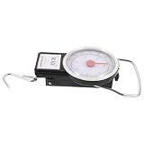 YOSADIER Federwaagen mit 35kg Maximalgewicht, portable Handwaage aus Kunststoff und Eisen, vielseitig einsetzbar zum Wiegen von Reisegepäck und Fisch