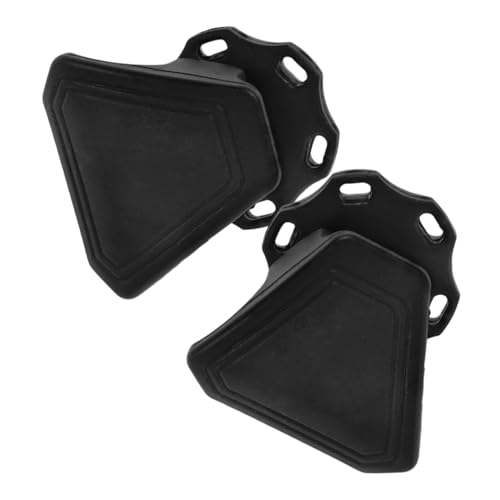 DECHOUS 1pair Rugby Visor Fastener Clips for Football Helmets Secure Sun Visor Goggle Fixing Screws Nuts High-Strength Easy Installation Essential Accessories for Players