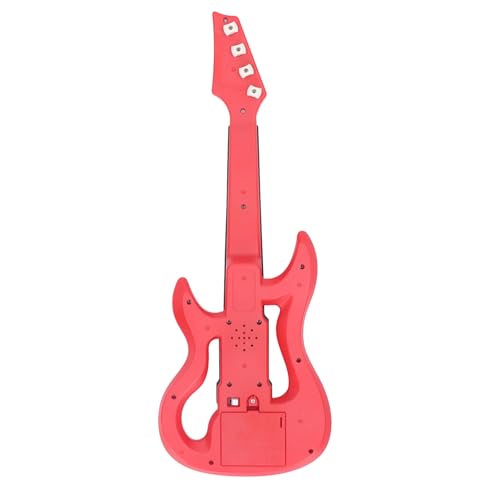 Syrisora ​​Crianças Guitarra Brinquedo Musical 4 Cordas Música Educacional Luz Som Claro Ukulele Ins