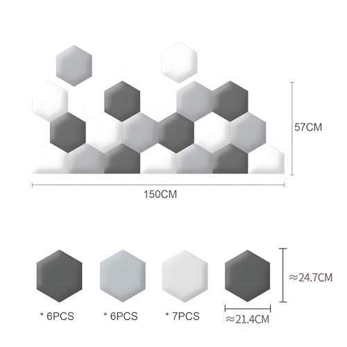 Acolchado hexagonal autoadhesivo para crear zonas de juego seguras en dormitorios 3