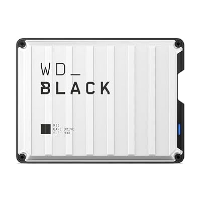 6TB WD_Black P10 Game Drive, Works with PlayStation for On-the-Go Access to Your PlayStation Game Library - WDBPSZ0060BWT