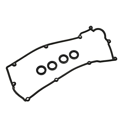 Image of X AUTOHAUX 1 Set VS50593R Engine Valve Cover Gasket for Hyundai Accent Base 2003-2004 for Hyundai Accent GL 2001-2004