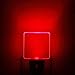UL Listed Red LED Night Lights, Auto ON/Off Plug in Wall Lamp with Dusk to Dawn Sensor [Pack of 2]