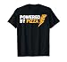 Funny Powered By Pizza Gift Kids Men Women Cool Pizza Lover T-Shirt