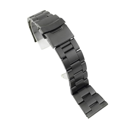 Bracelet de montre en soie de plongée 18-26mm en acier inoxydable HuanJ