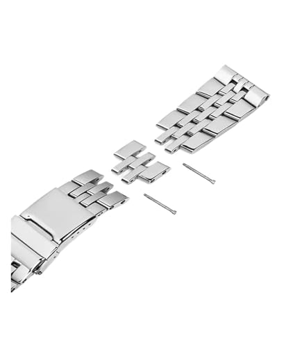 Bracelet montre acier inoxydable résistant eau pour remplacer maillon