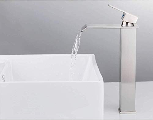 Mitigeur de salle de bain carré anti-fuite pour robinets d'évier de haute qualité durable