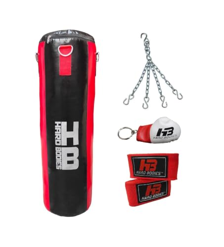 Image of Hard Bodies Professional Synthetic Leather Filled Punching Bag (Gear, 3 Feet)