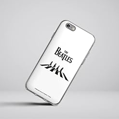 DeinDesign Coque en Silicone Compatible avec Apple iPhone 6 Etui Silicone Coque Souple The Beatles Abbey Road Musique - Les Beatles, Paul McCartney, John Lennon, RIngo Starr, George Harrison DeinDesign Coque en Silicone Compatible avec Apple iPhone 6 Etui Silicone Coque Souple The Beatles Abbey Road Musique – Image 2