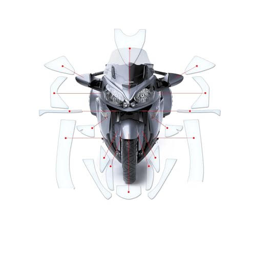 Film PPF anti gravillon moto Kawasaki Concours 1400 protection mat