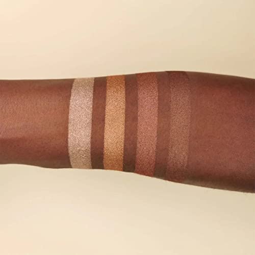 Revolution Pro- Goddess Glow Shimmer Brick Bronzer- Afterglow (Pink-Fair/Light skin tones) | Highly-Pigmented Powder | Easy-to-blend Formula, For a Silky and Luminous Effect |... - Image 6
