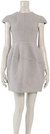 Amazon Co Jp ヨーコチャン Yokochan キャップスリーブバルーンドレス ワンピース ウール グレー Ycd 416 285 中古 服 ファッション小物