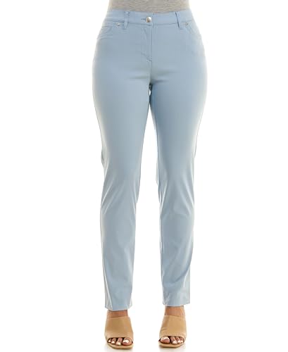 Image of Zac & Rachel Women's Millennium Fabric Pant - Perfectly Designed Woven Stretch Combination That Makes for The Most Flattering