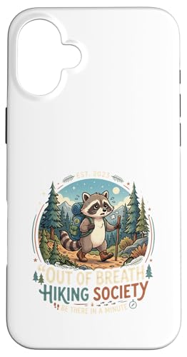 �A���C�O�} �n�C�L���O Out of Breath Society Funny Trail �X�}�z�P�[�X iPhone 16 Plus �p