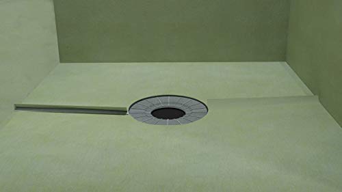 Kit de Ducha Impermeable 48"x48" Centro Sin Cubierta de Drenaje | Sistema Completo con Bandeja Pre-Drenada Impermeable miniatura 6