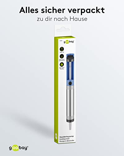 Entlötpumpe Goobay 51200 für effektives Entlöten und Lötabsaugung