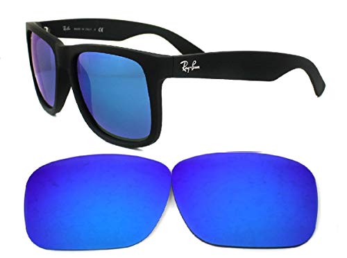 Image of Galaxy Replacement Lenses For Ray-Ban RB4165 Justin Brown Gradient Color Polarized (54mm Not 51mm)