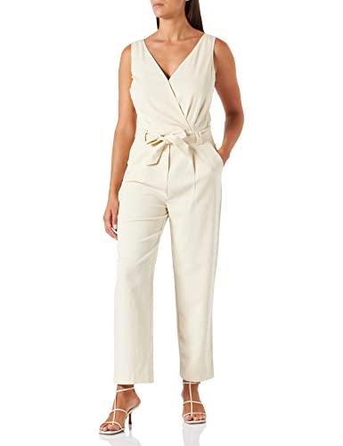 Comma Damen Einteiler Kleid, 0810 beige, 44