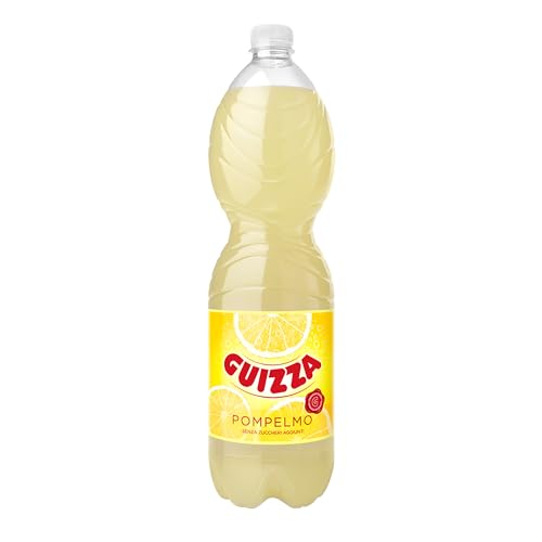 Guizza, Bevanda Gassata Al Gusto Pomplemo, Formato 1,5 L, Bibita Analcolica, Rinfrescante E Dissetante, Gusto Agrumato