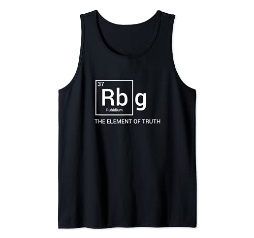 RBG El Elemento De La Verdad Mesa Periódica Meme Regalo Camiseta sin Mangas