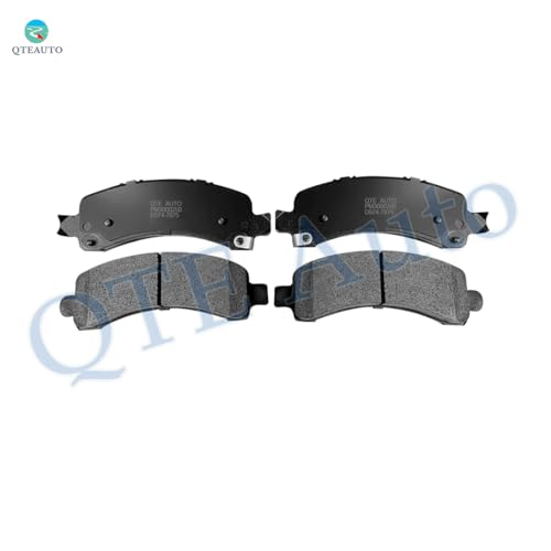 Image of PM Auto Set of 8 Front-Rear Ceramic Brake Pads For 2006-2017 Chevrolet Express 3500