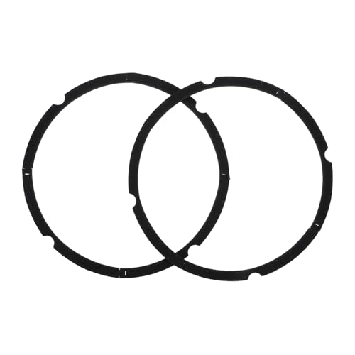 Beatifufu 1pair Eva Speaker Gaskets for Speaker Repair Tools Easy