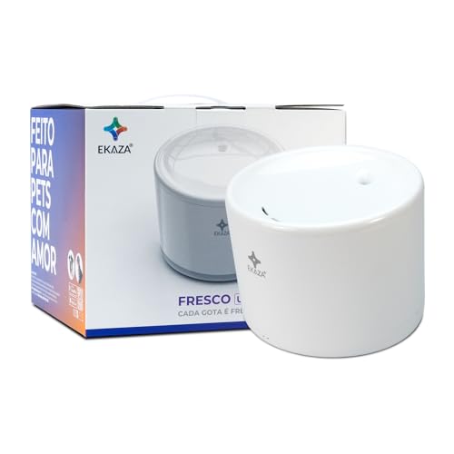 EKAZA Bebedouro Inteligente Para Cães E Gatos Uv 2.0L Compativel Com Google Assistente E Alexa – T231 – - Ekgd-T231