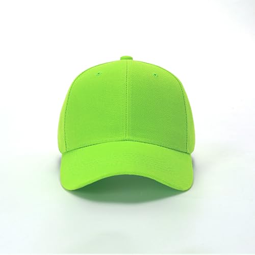 Image of ZH Plain Adjustable Baseball Cap - Lot of 12 Unisex Blank Design Caps