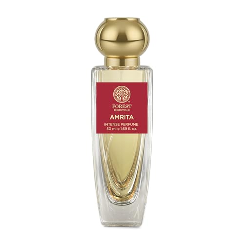 Image of Forest Essentials Intense Perfume Amrita | Nargis Flower Perfume | Lasts Through the Day | Natural Floral Scent Perfect for Daily Wear