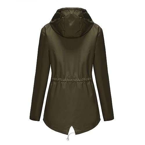 Chubasqueros para mujer cortavientos e impermeables chaquetas de verano 7