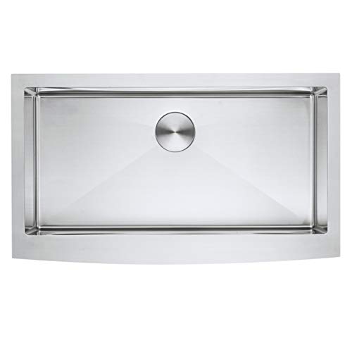 ZUHNE Prato 36 Stainless Steel Farmhouse Kitchen Sink
