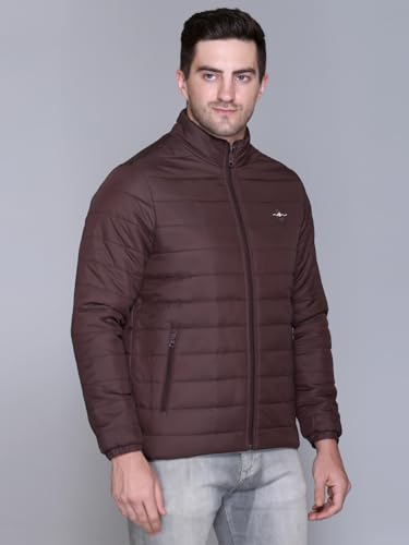 Image of RARE TIMES Men Puffer Jacket | Padded Jacket | Quilted Jacket | Trendy Winter Full Sleeve with Zipper Pocket Jacket (Pack of 1)