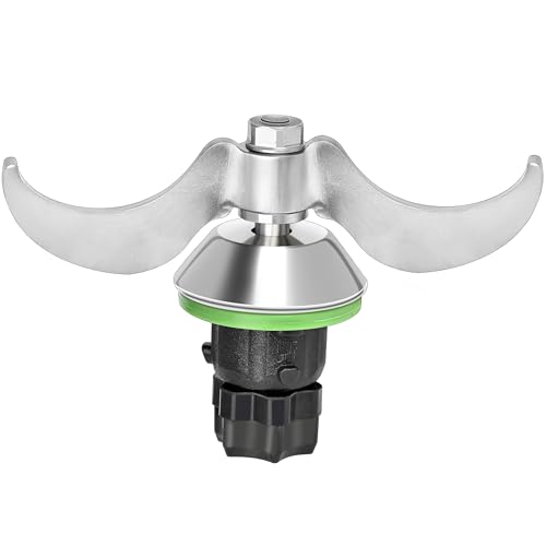 Arcets Coltello Impasto Bimby TM5 TM6, Lame Coltelli Impastatore per Thermomix TM5 TM6 adatto per Impastare Pane Dolce, Pulizia Semplice in Acciaio Inox