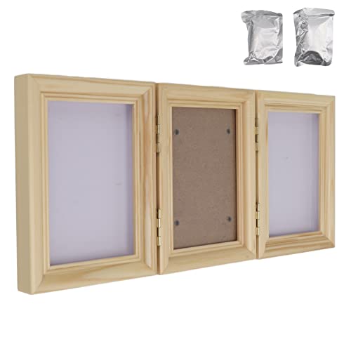 Conjunto de Huellas de Perros o Gatos, Marco de Fotos e Impresión de Patas para el Memorial de Escritorio, Foto Personalizada para Huellas de Patas de Perros y Gatos (#1)