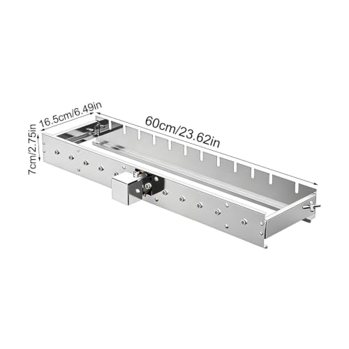 Asador giratorio automático ajustable para cocinar brochetas sin quemarlas en tus reuniones 7