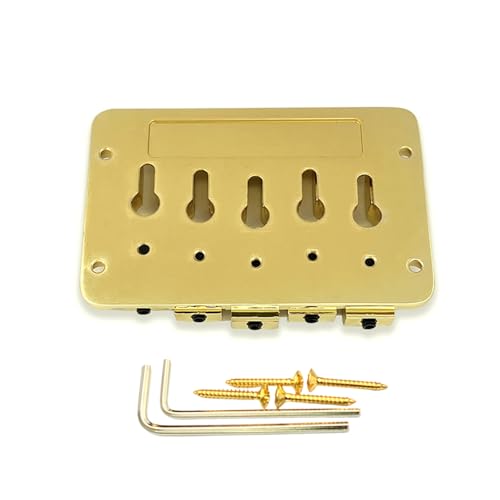 Chevalet de guitare basse 5 cordes en métal de haute durabilité pour musiciens exigeants