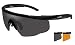Wiley X Saber Advanced Smoke Grey Light Rust Lens Matte Black Frame