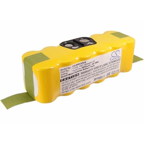 Compatible Con Accesorios De Repuesto For La Batería Del Robot Aspirador Vileda 137173 Con Alimentación Adaptativa Y Adaptativa Al Terreno.(2600mAh)