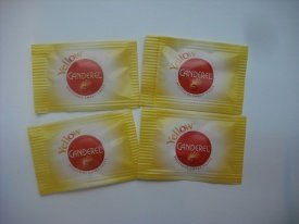 50 X Canderel Yellow Zero Calorie Sweetener - Individual Tablet Sachets