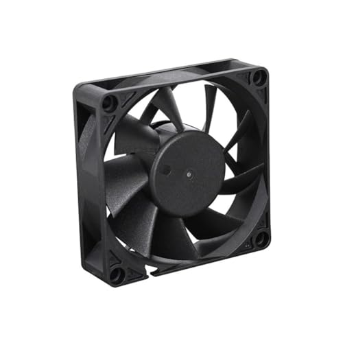 Imagen de QOXEZY 2 ventiladores de refrigeración de 70 x 70 x 20 mm