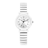 montre ado bracelet cuir 【Matériaux résistants】 Avec son bracelet extensible en montre acier inoxydable, cette pièce associe robustesse et confort. Le boîtier en alliage protégé maintient l’éclat tandis que le mouvement quartz assure la précision dans toutes les activités scolaires ou sportives.